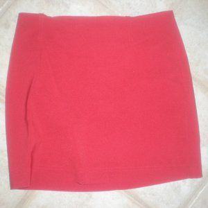 LAVENDER Brand  Red  Mini Skirt   Size 5  NWOT